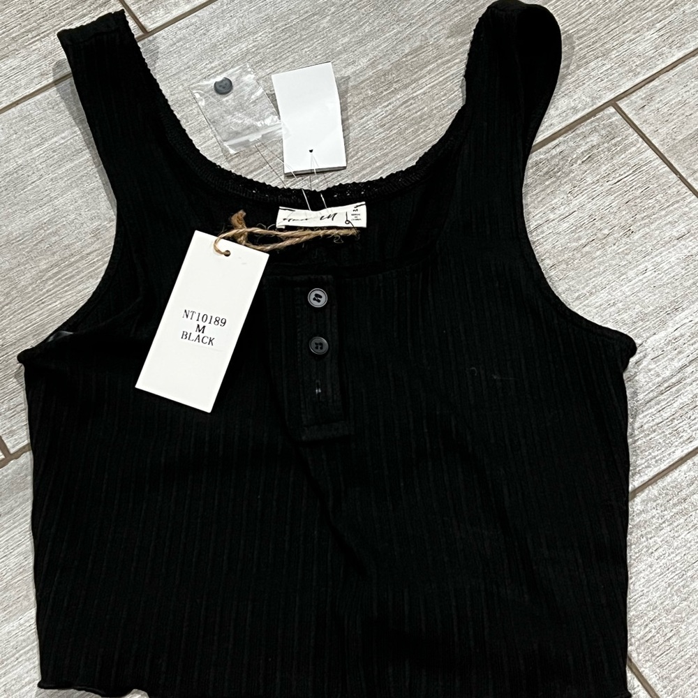 New In Black Medium NWT